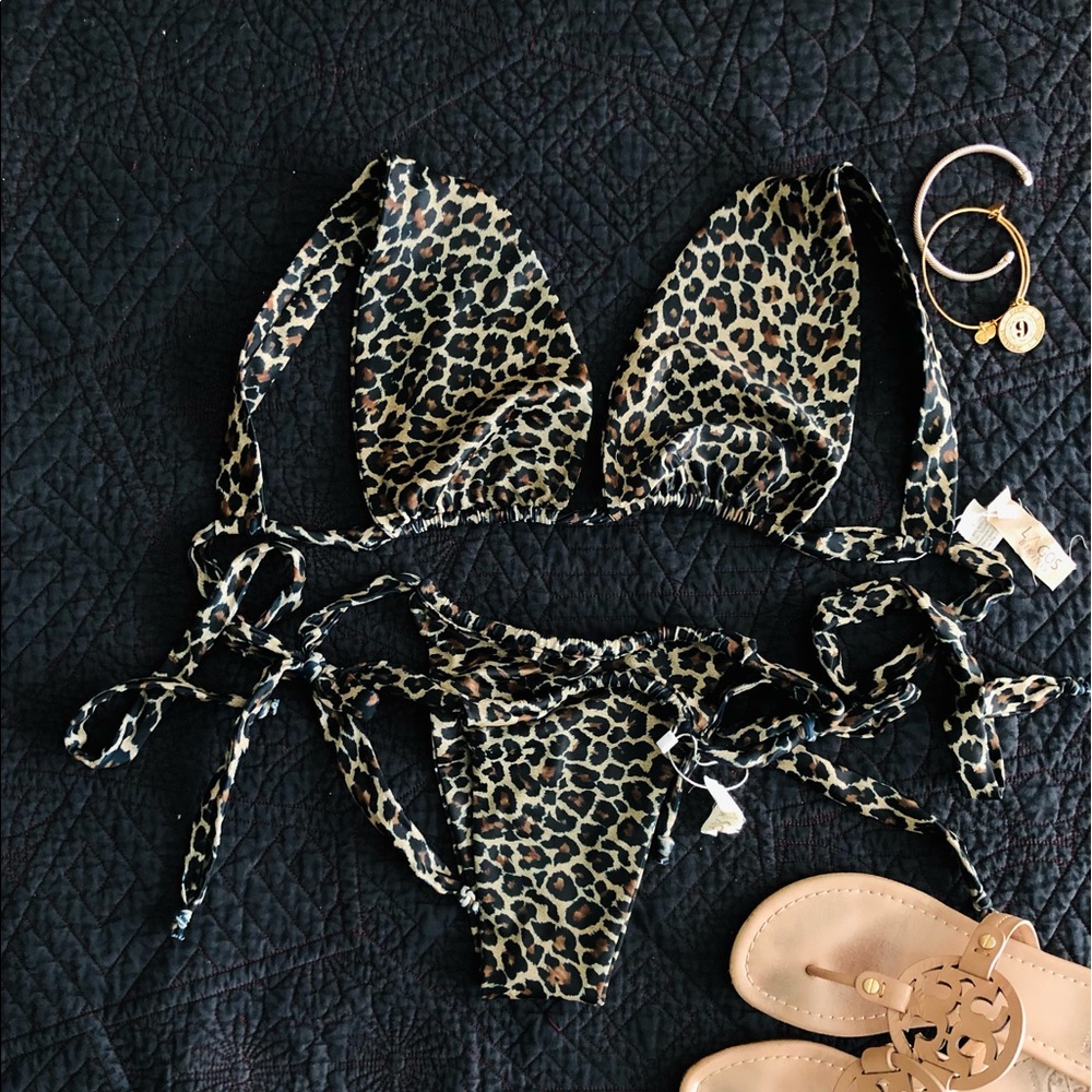 Lagos Bikinis Leopard Bex Set